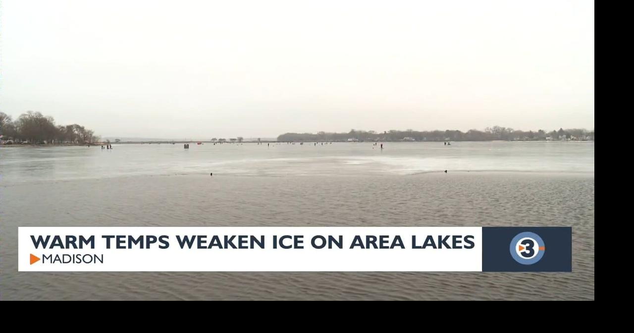 Wisconsin DNR warns of changing ice conditions as temperatures fluctuate