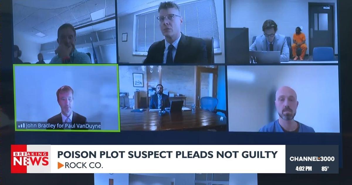 Poisons Plot Poison plot suspect pleads not guilty | Video | channel3000.com