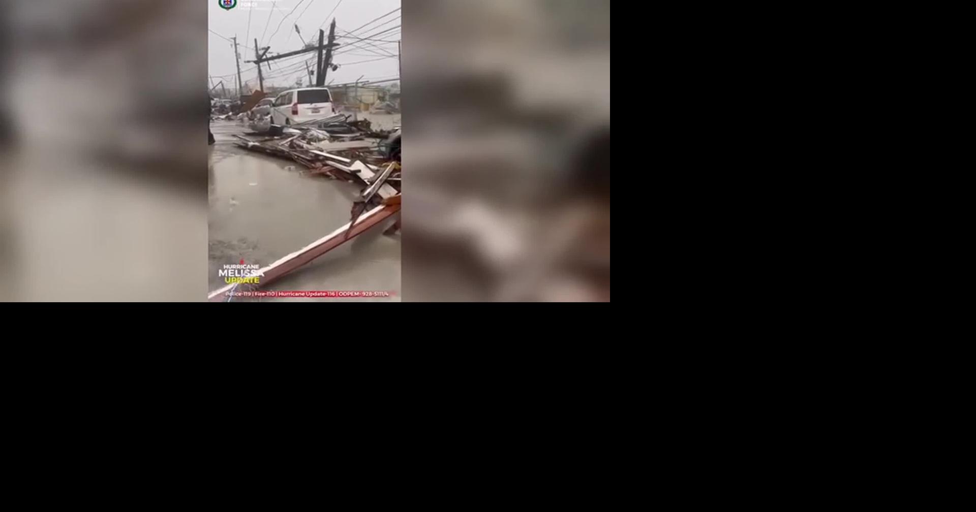 HURRICANE MELISSA SLAMS JAMAICA, RAGES ON TO CUBA (4AMET)