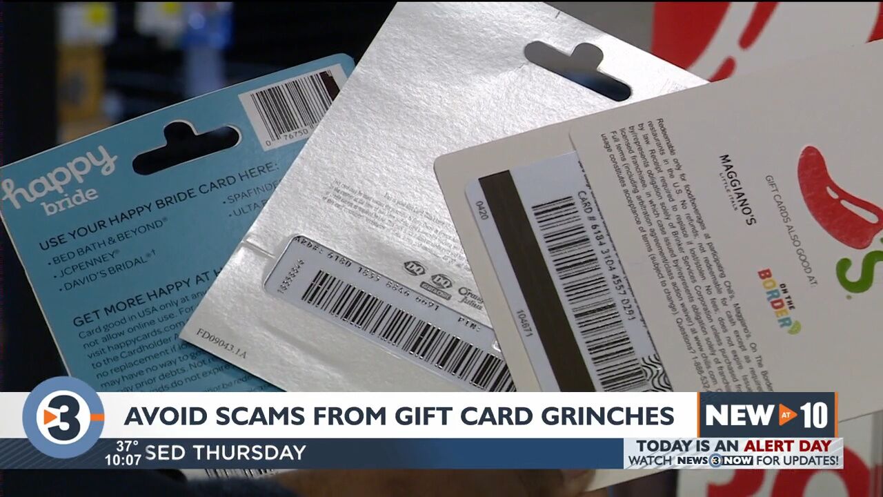 Holiday gift card scam: How some purchases are being rendered