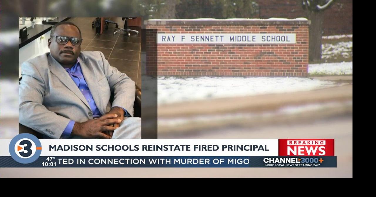 Fired Sennett principal gets his job back, Madison school board ...