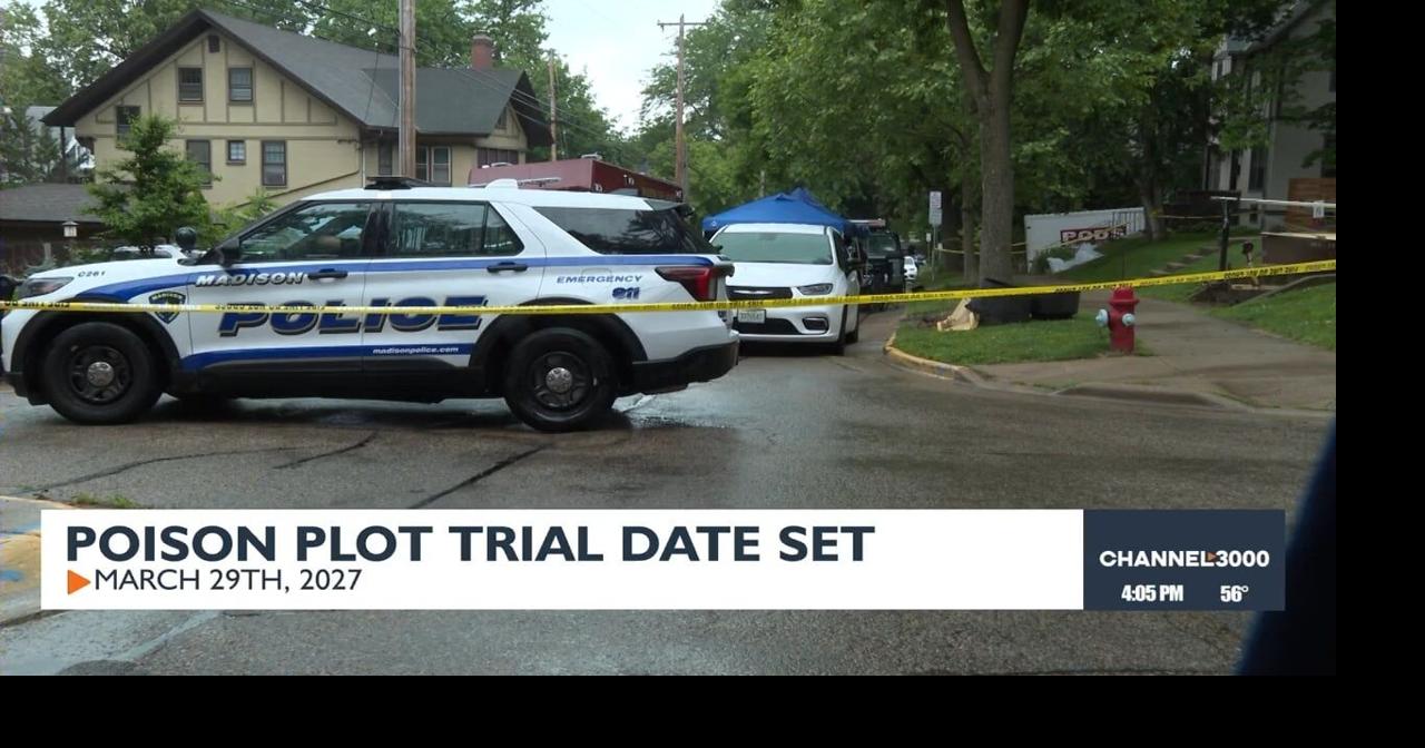 Poison plot trial set for next year | Video | channel3000.com