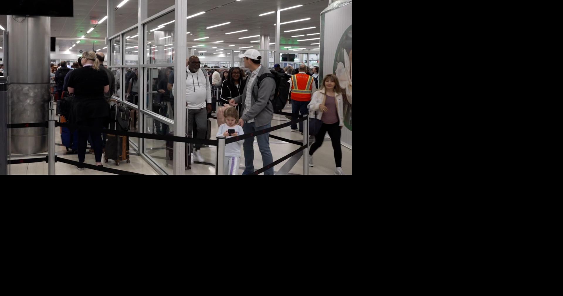 'Insane': Travelers describe TSA lines