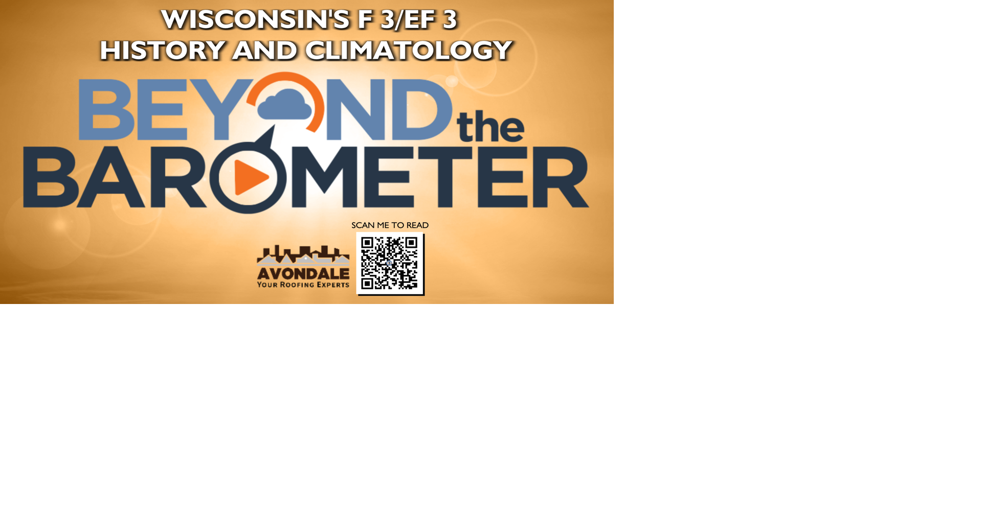 Beyond the Barometer: Wisconsin's F3/EF3 history and climatology