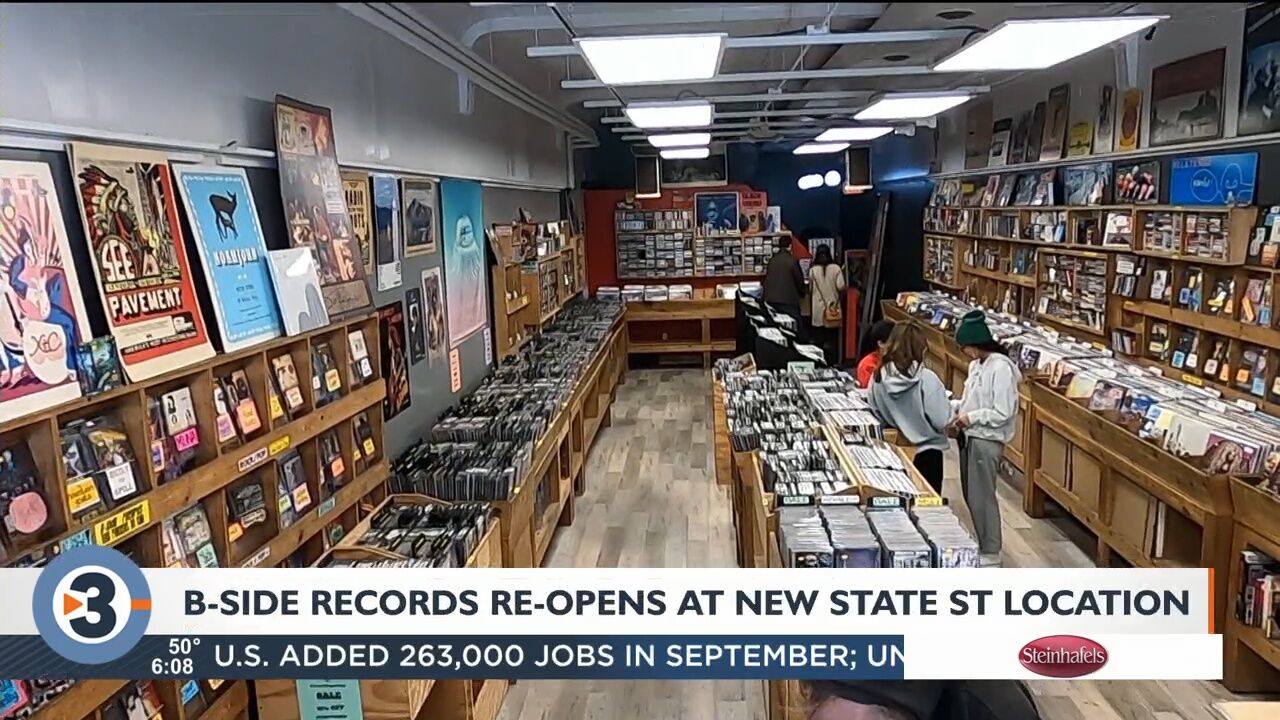 B-Side Records Reopens At New Home On State Street | Lifestyle ...