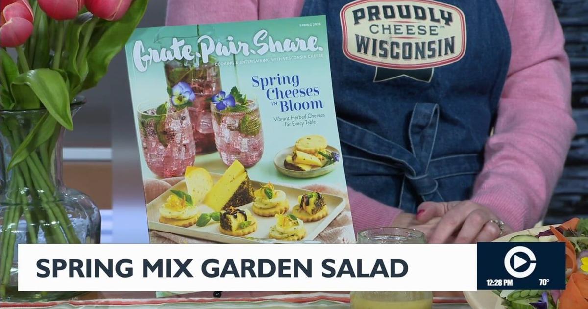 Peternak Sapi Perah Wisconsin: Salad Taman Campuran Musim Semi