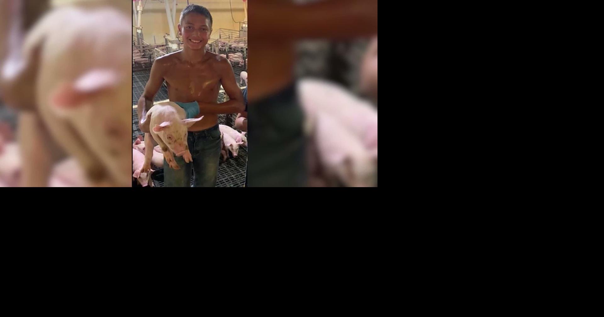 This Hawkeye hooper doubles as a pig farmer