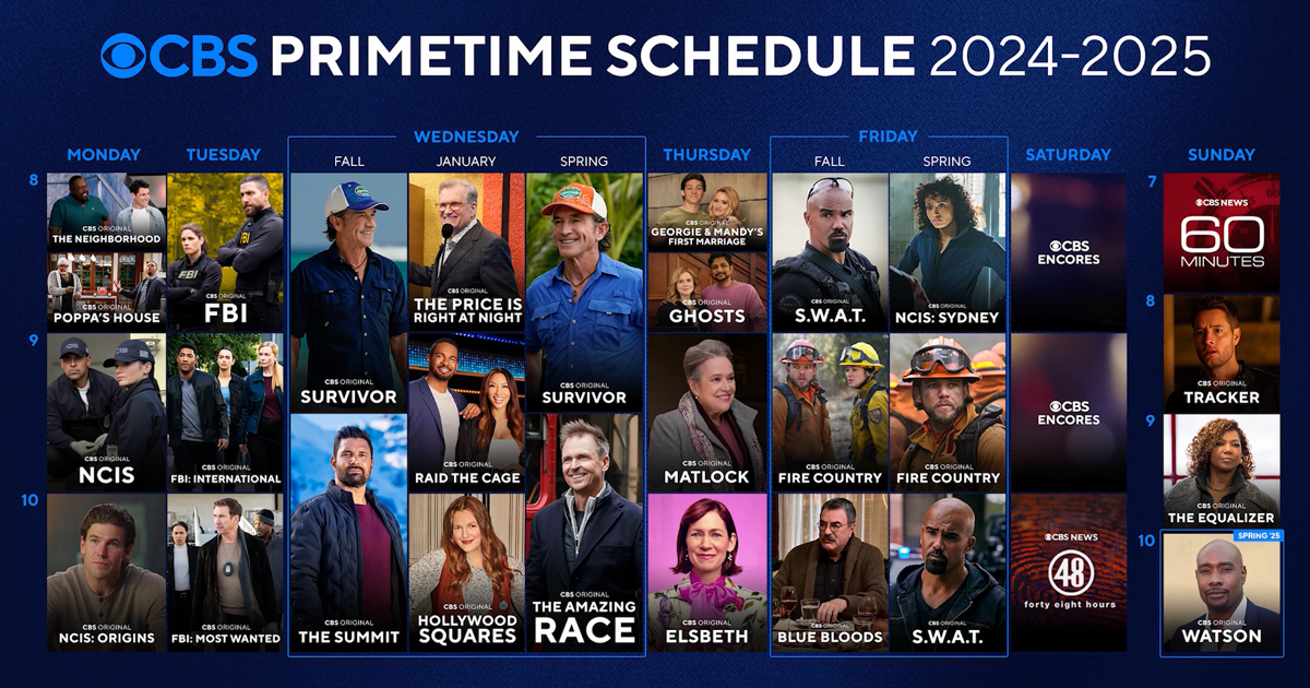 CBS announces its 2024-2025 primetime schedule | Entertainment News