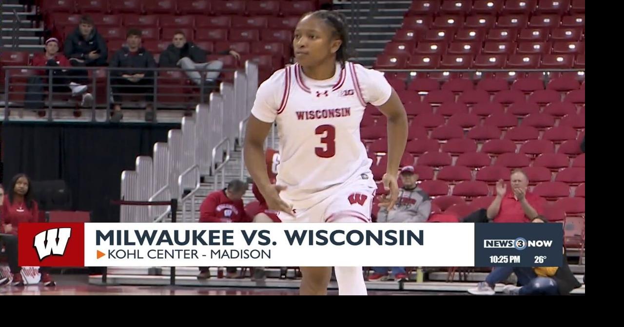 Wisconsin Women's Basketball beats Milwaukee