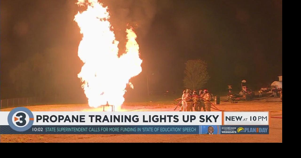 ‘We need to be prepared’ Iowa County firefighters battle flames in propane training Local