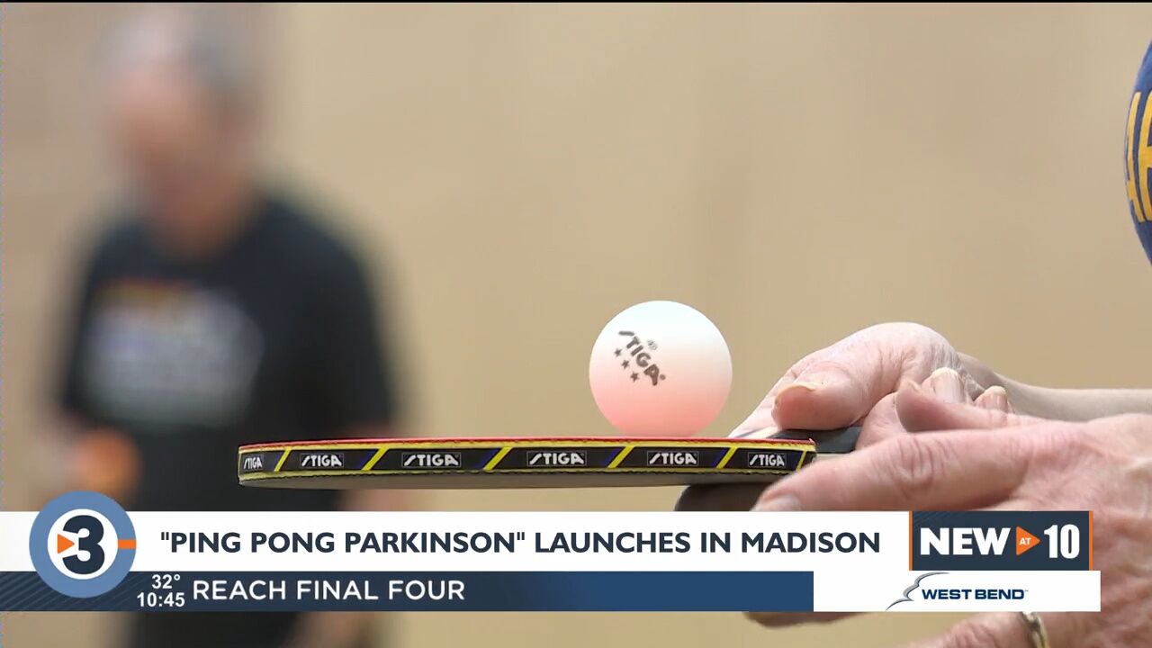 Everyday Hero: Ping pong helps people with Parkinson's