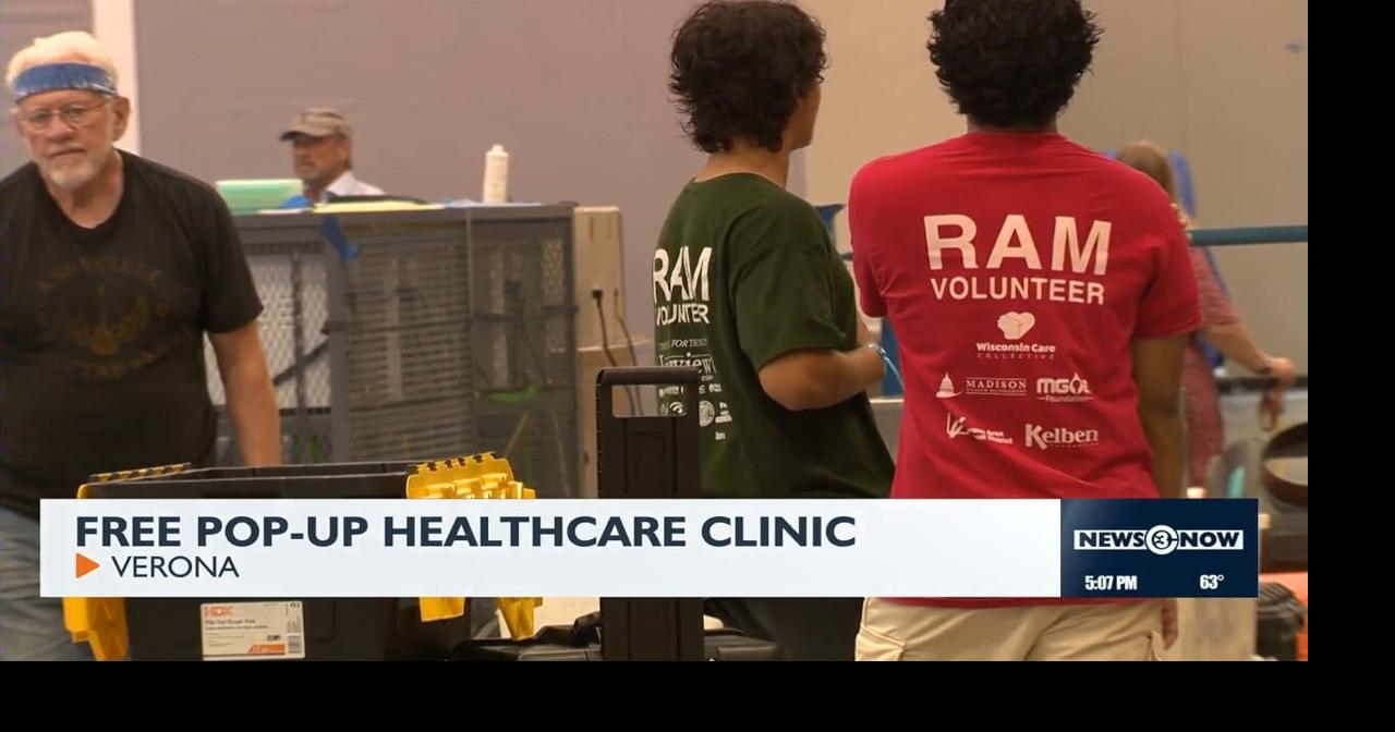 Free pop-up clinic in Verona this weekend