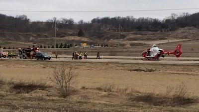 Woman flown to hospital after rollover crash | Local News | channel3000.com