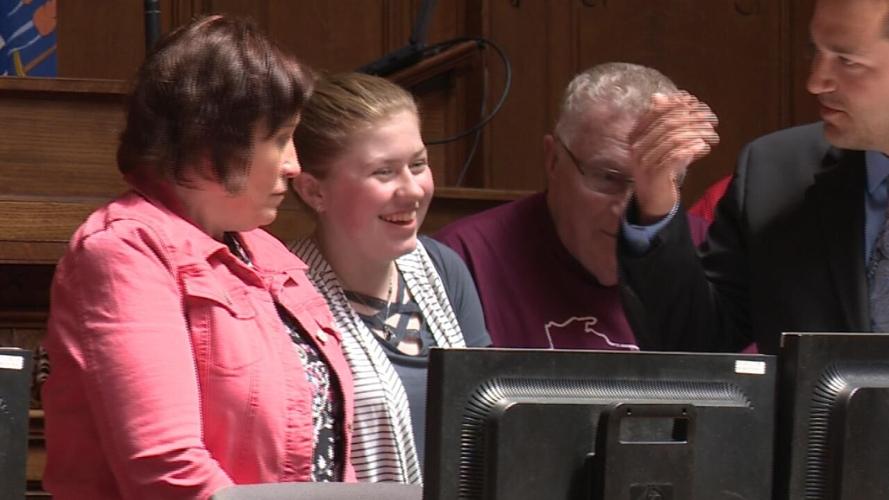 PHOTOS Jayme Closs honored as Hometown Hero by state Assembly