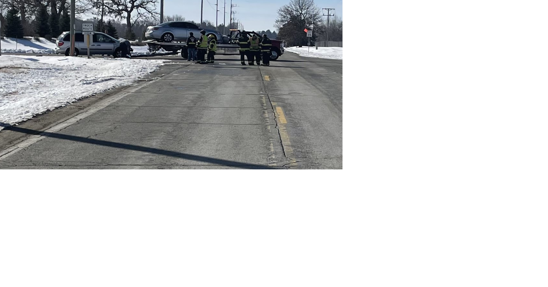 Three people injured in Sunday morning crash in Brodhead News