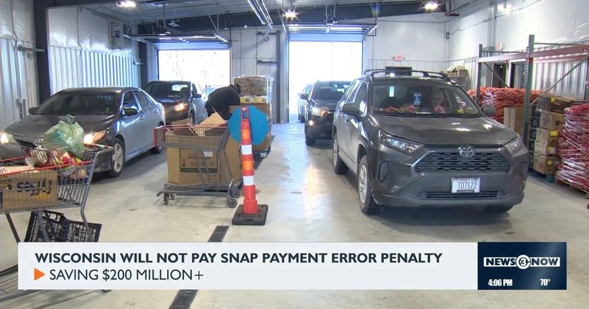 Wisconsin will not pay SNAP payment error penalty