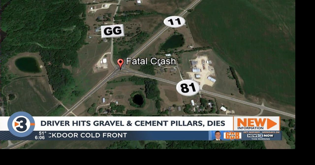 Monroe man dead in crash after colliding with gravel mound, cement