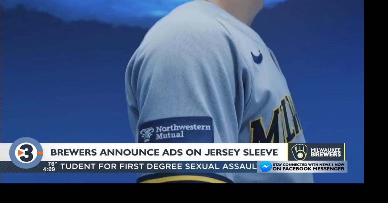 Northwestern Mutual is the new jersey patch partner for the Milwaukee  Brewers