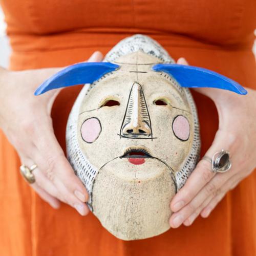 Tradition meets imagination in these vivid clay masks | MADISON 