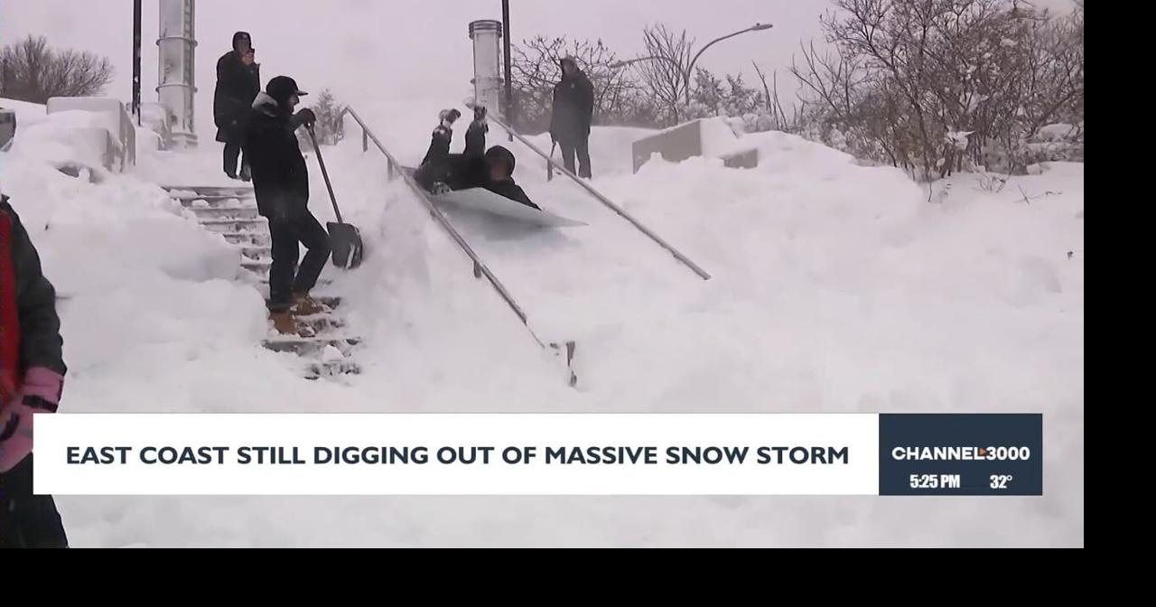 East coast still digging out of massive snow storm | Video ...