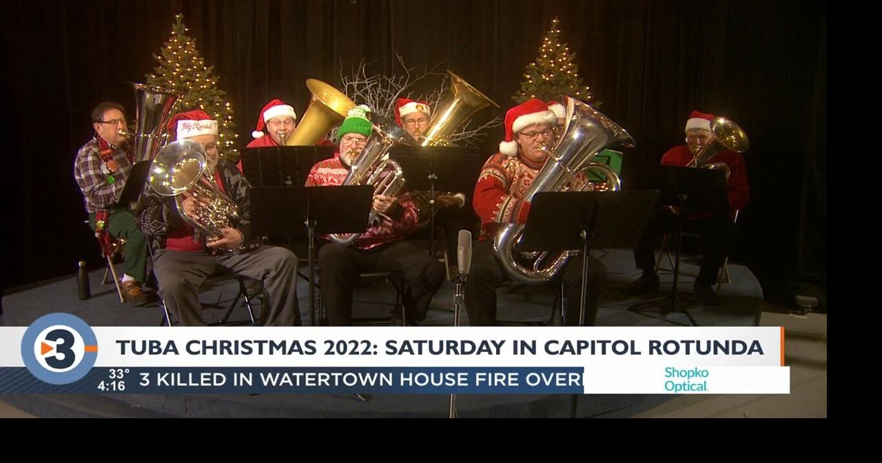 WATCH Tuba Christmas 2022 happening Saturday in the Capitol Rotunda