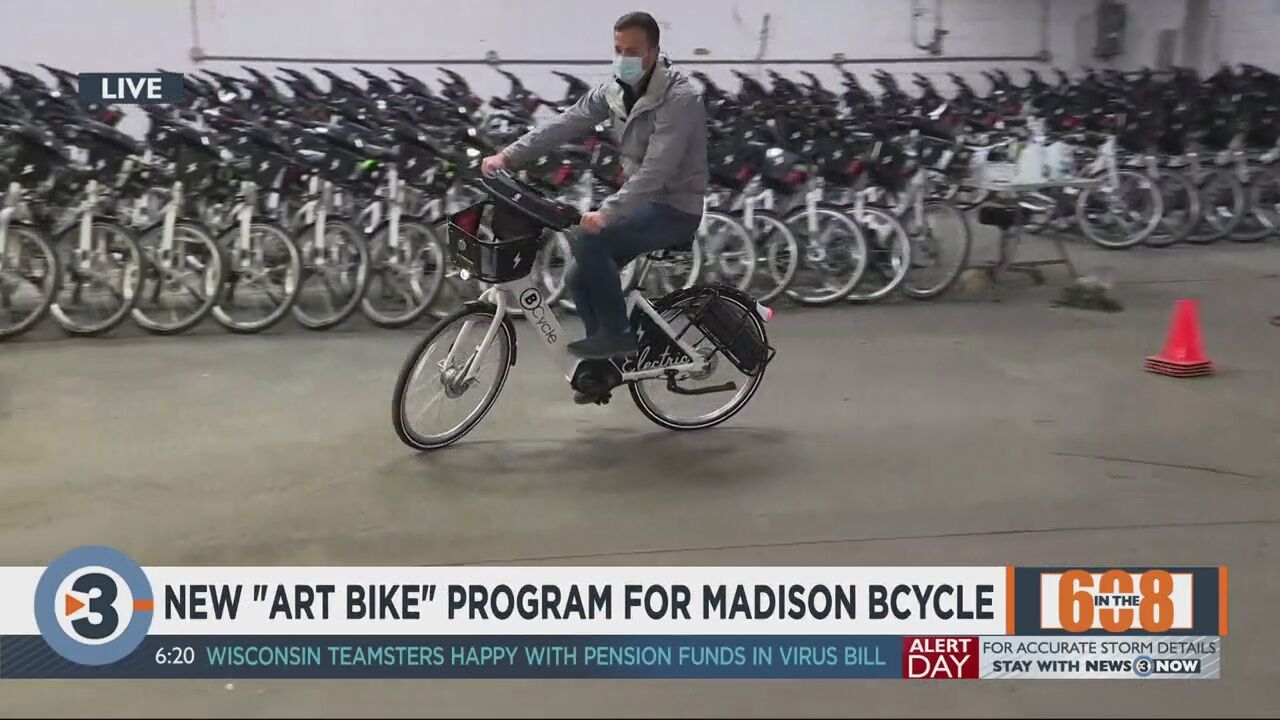 In The 608: Madison BCycle Celebrating 10 Years With New Art Bike ...