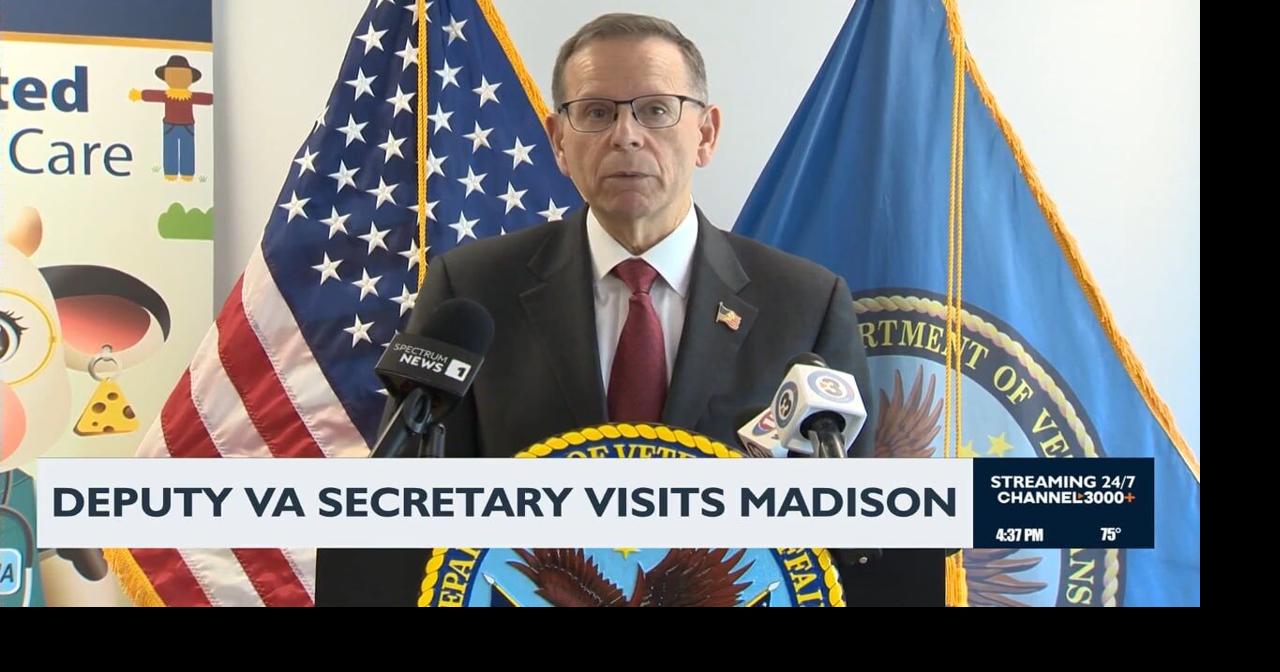 Deputy secretary of Veterans Affairs visits Madison hospital
