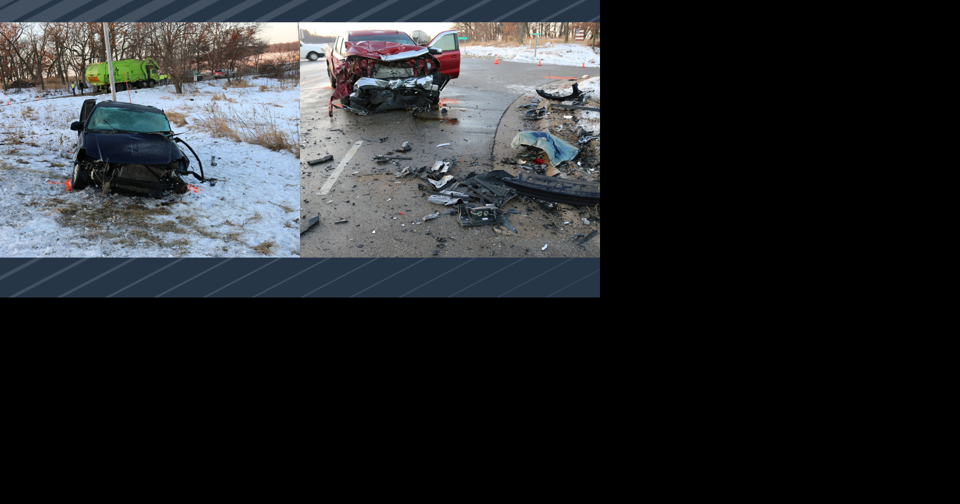 Driver critically injured in crash with dump truck, pickup truck | News ...