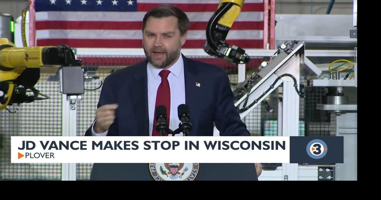 VP Vance stops in Wisconsin