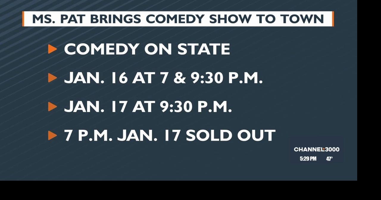 Emmy-nominated comedian Ms. Pat brings national tour to Madison ...