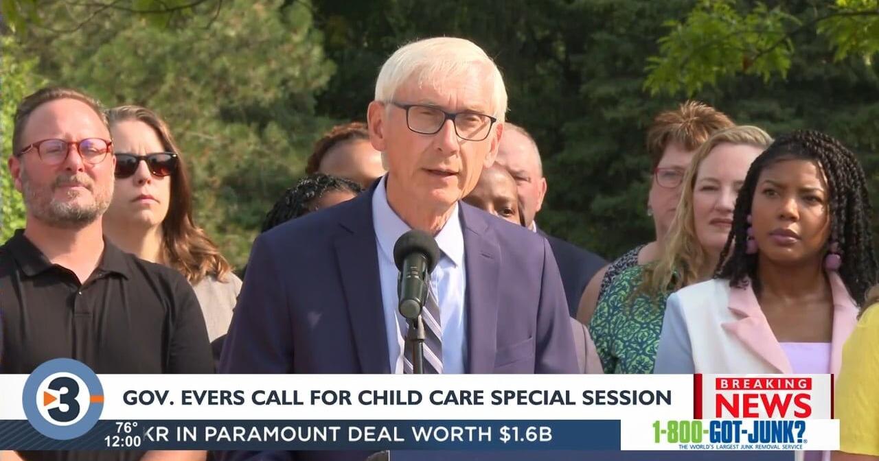 Gov. Evers calls special session to address child care affordability, availability - Vimarsana News