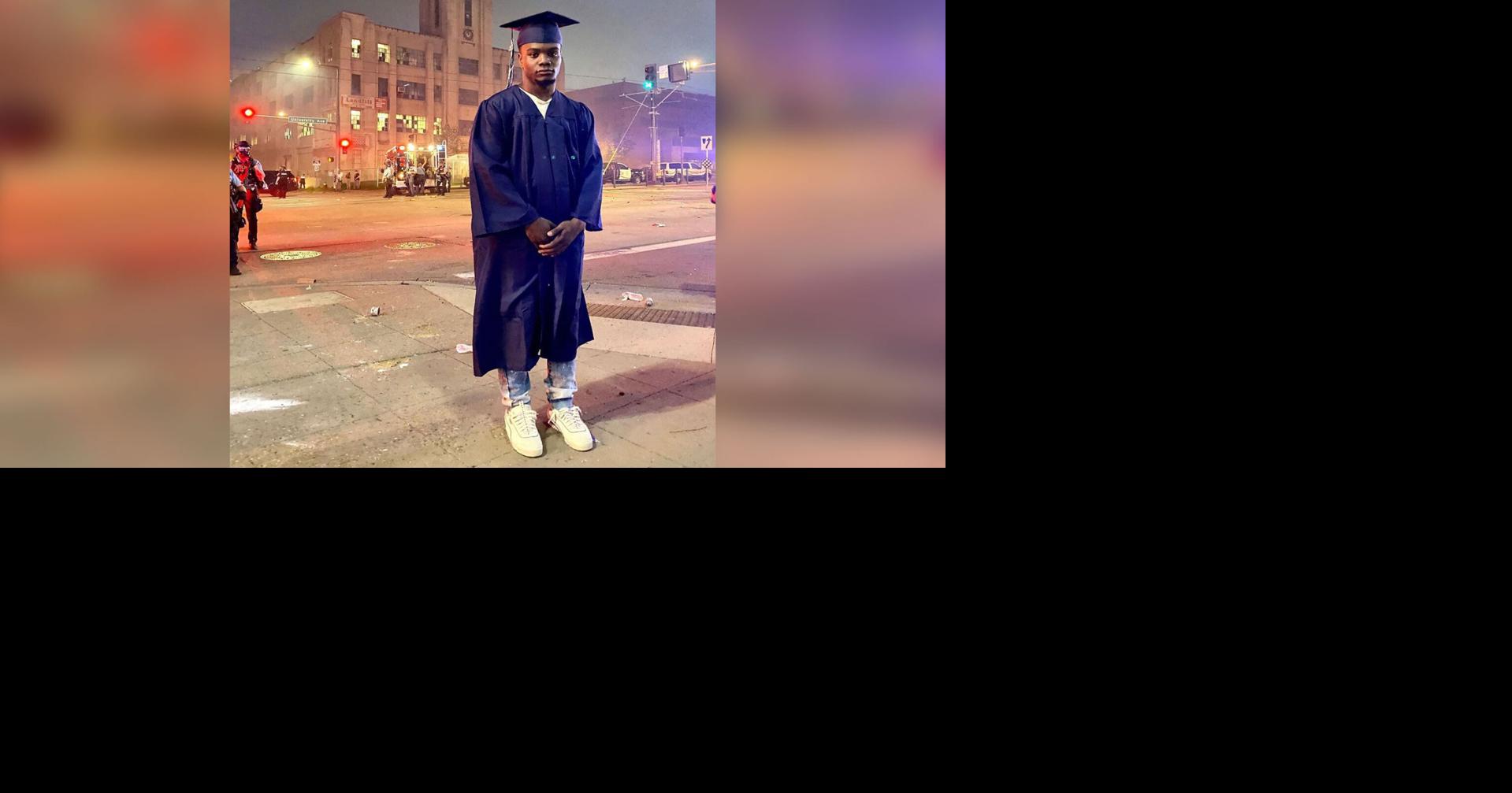 To make a different kind of statement, a high school grad went to a ...