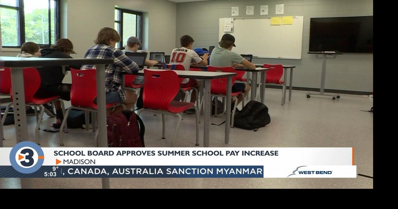 Pay increase for MMSD summer school teachers coming in 2023 News