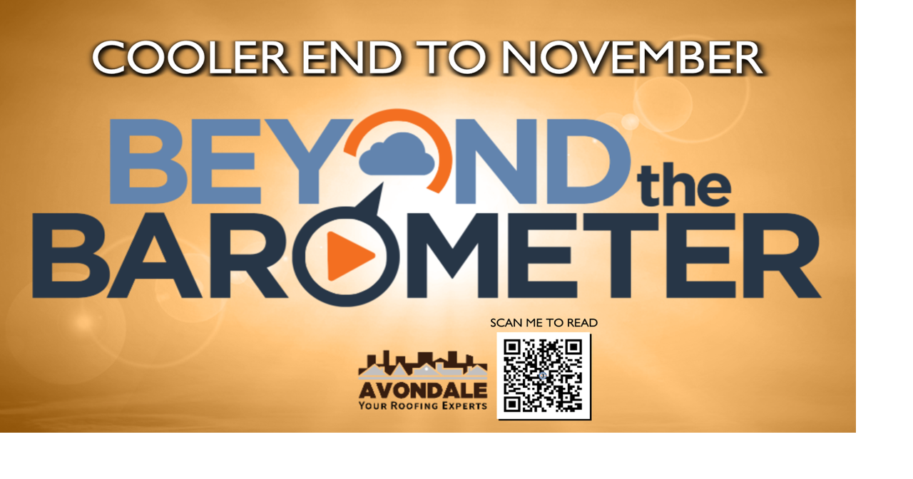 Beyond the Barometer: Cooler air looks to arrive for Thanksgiving into start of December