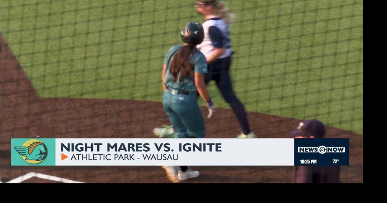 Night Mares hang on in Wausau, are one win from repeating as Northwoods League Softball champions
