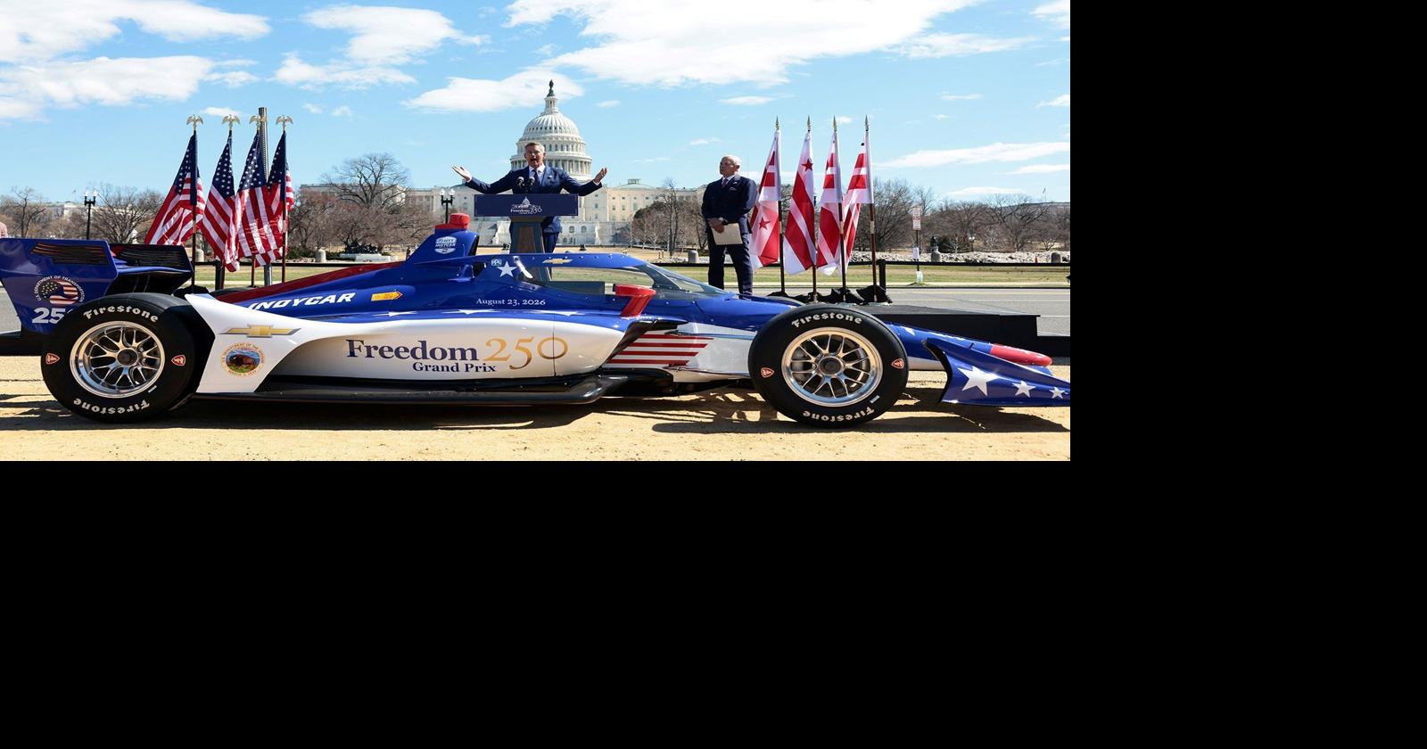 Route revealed IndyCar drivers will race through DC to celebrate America’s 250th birthday