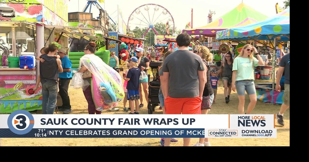 Sauk County Fair wraps up with farm animal contests, bundt cake baking