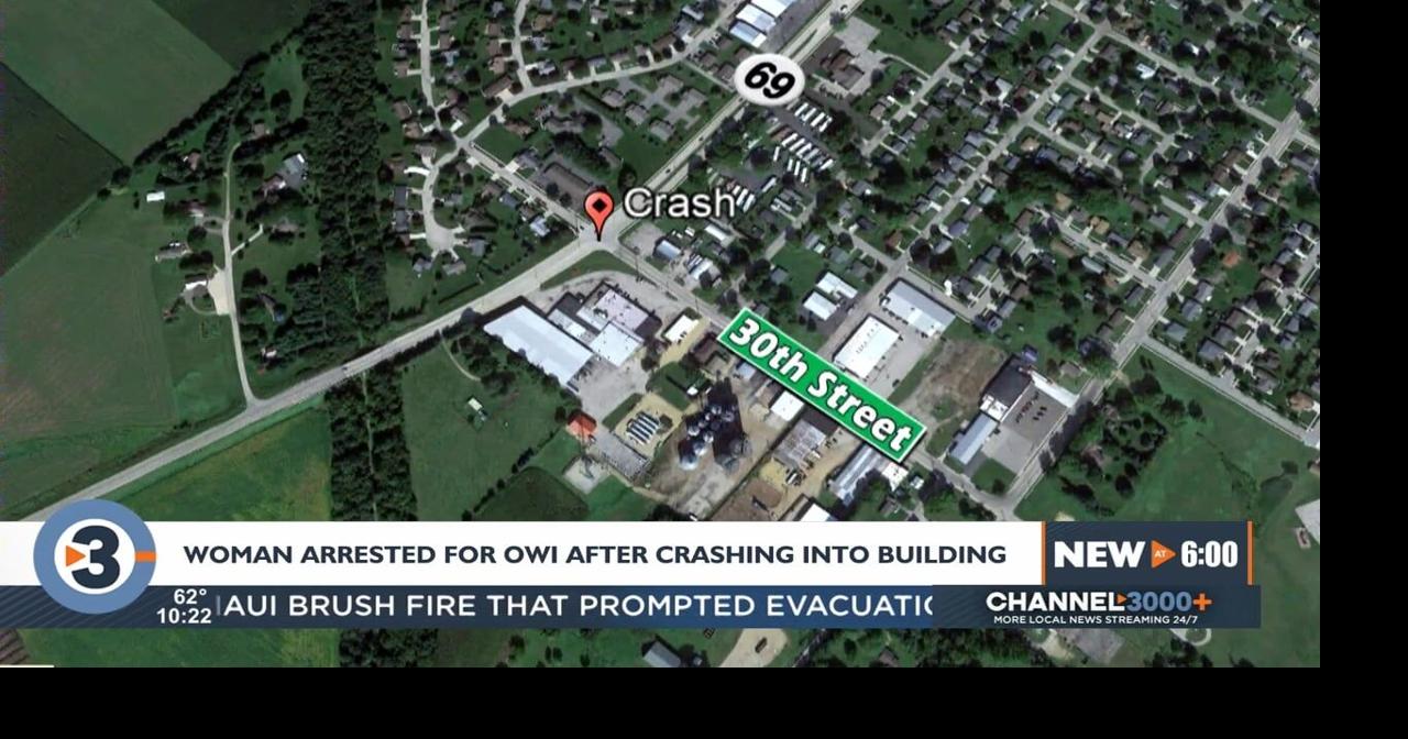 Freeport woman arrested for OWI after crashing into Monroe building ...