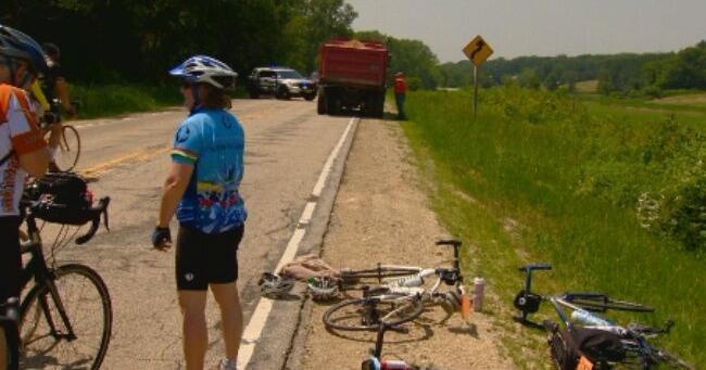 Former lawmaker involved in dump truck vs. bicycle crash | Local News ...