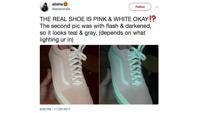 Celebrities bring back sneaker color debate on Instagram ...