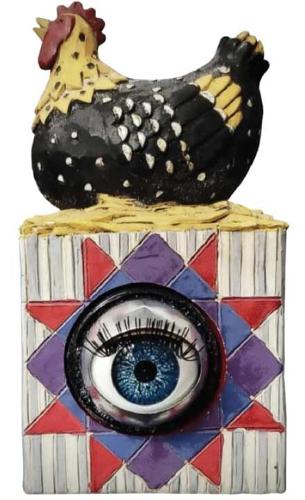Eye-sculpture