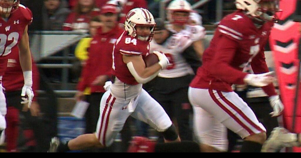 Wisconsin tight end Jake Ferguson drafted by the Dallas Cowboys