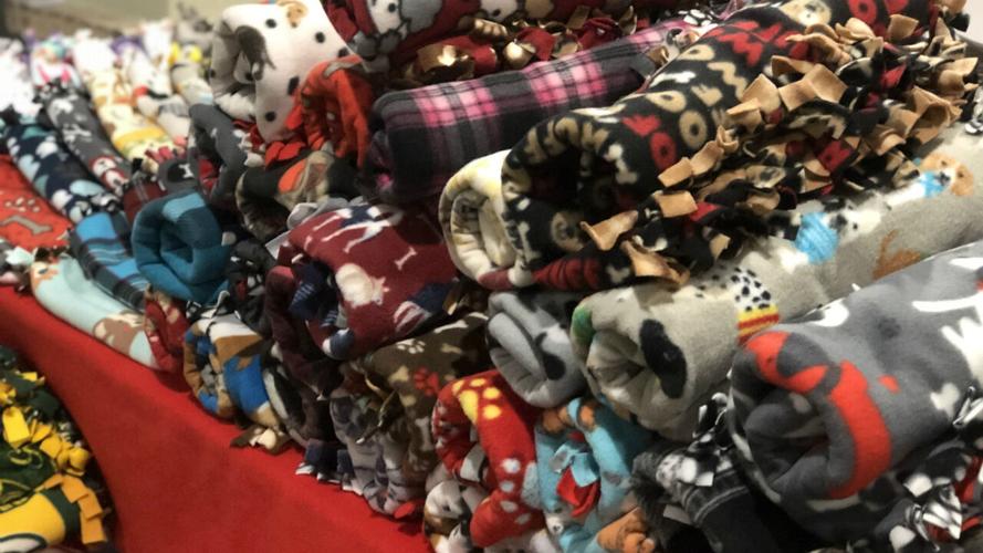 Handmade blankets offer blessing in disguise to homeless animals