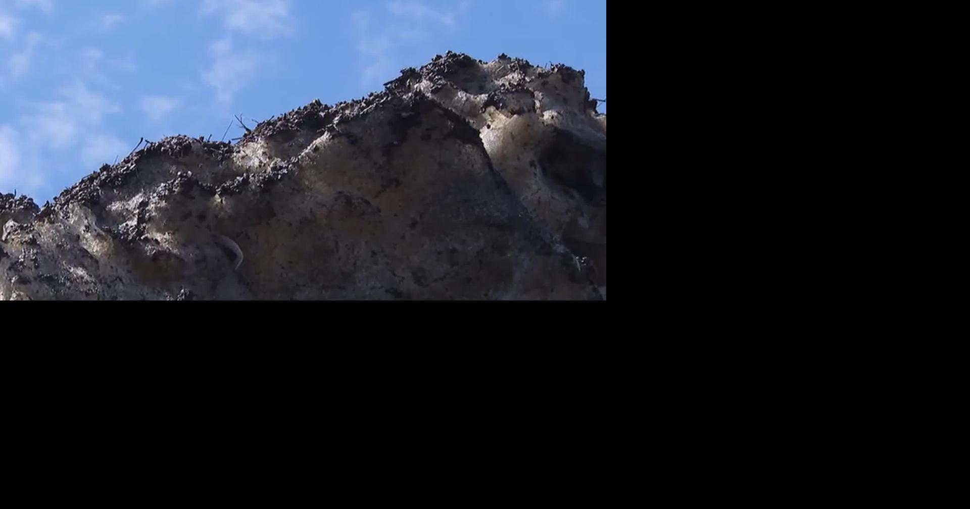 Massive pile of melting snow reveals crushed DPW car in Massachusetts. Why the city says vehicles were buried on purpose.