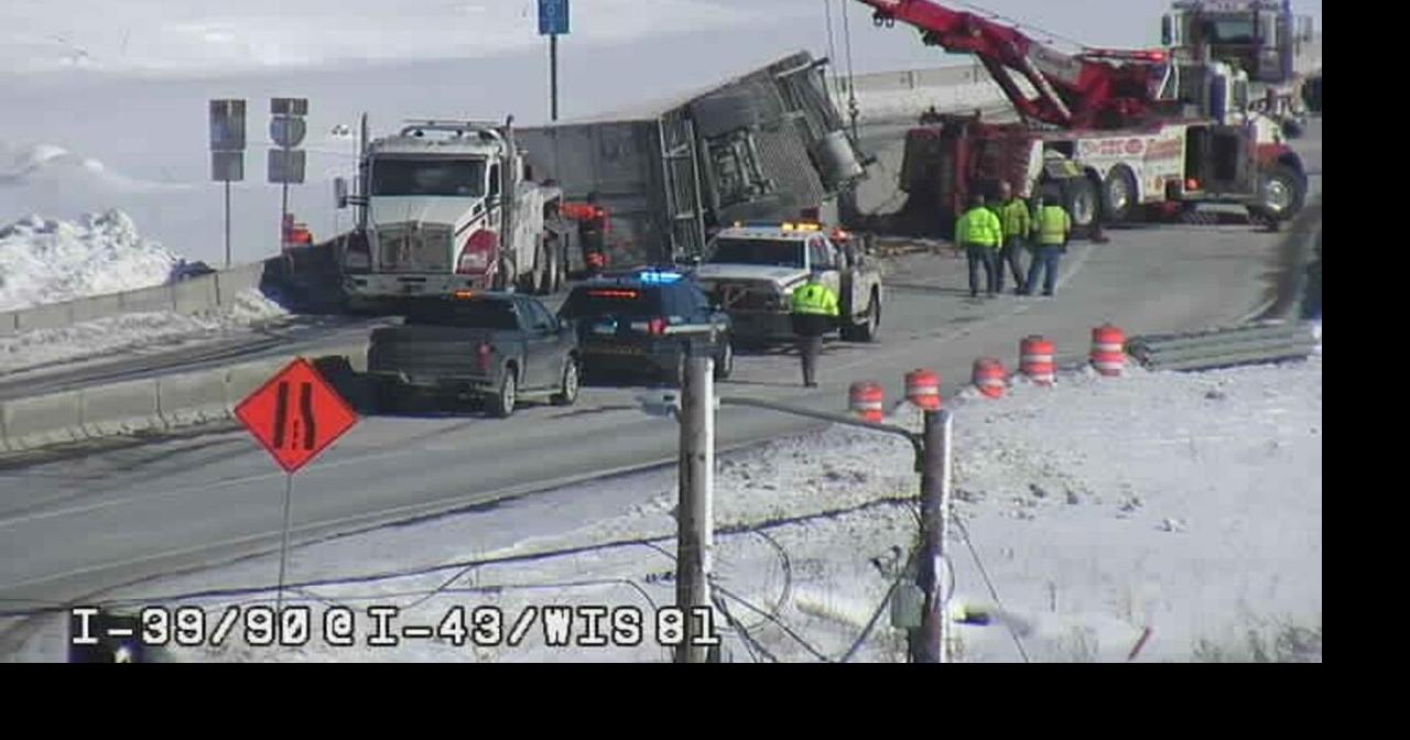 I43 near Beloit reopens after nearly 8 hours following crash Local