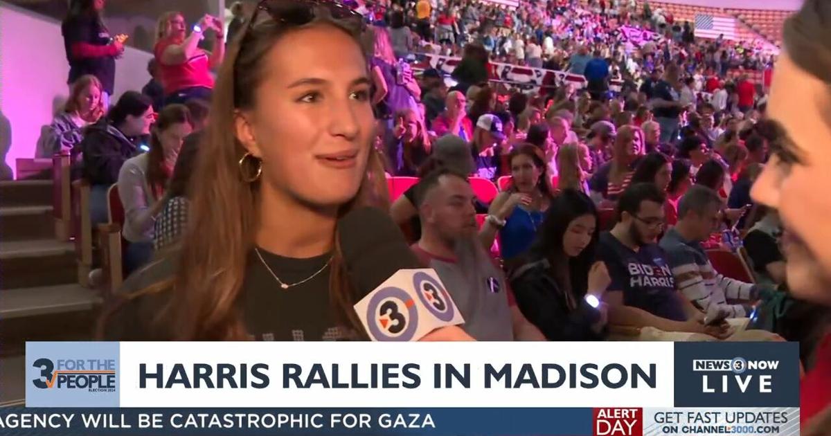 Harris hosting a rally in Madison | Video | channel3000.com