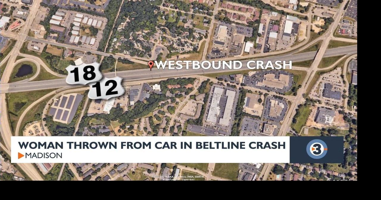 Woman ejected from vehicle in crash with dump truck on Beltline | News ...