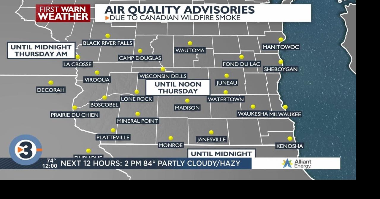 WATCH Noon air quality update Environment news