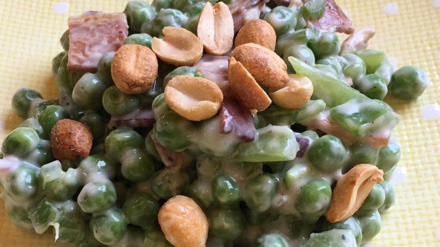 Donna’s pea peanut salad Donna's Recipes
