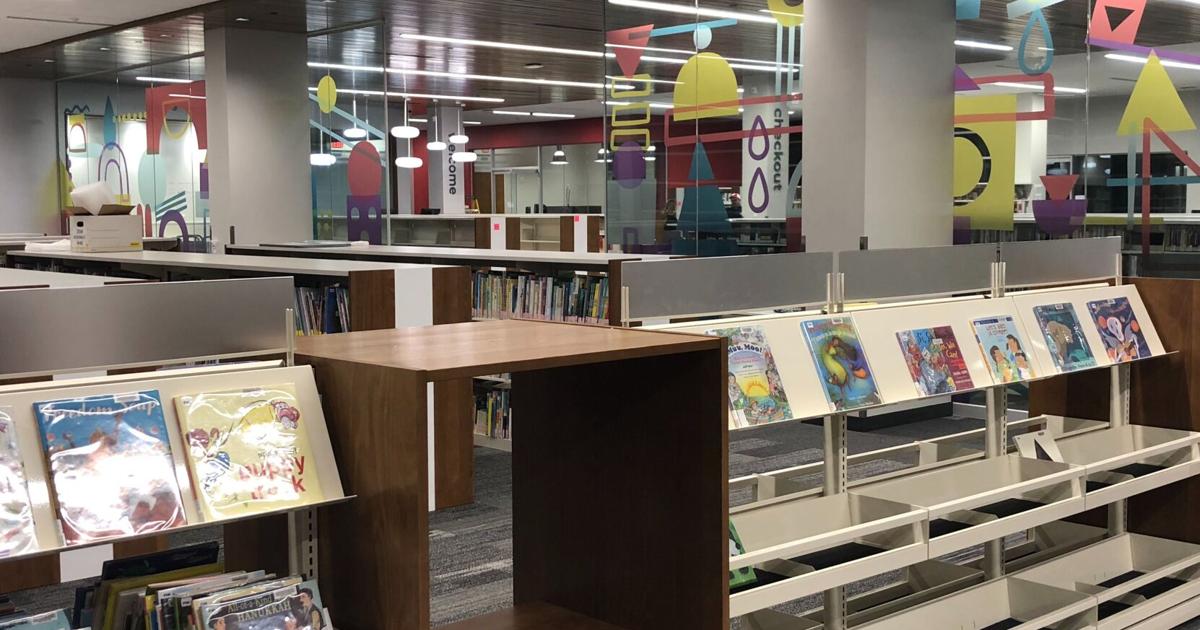 Colin Rennie Library FIRST LOOK: A peek inside the new, $10.5 million Pinney Library ...